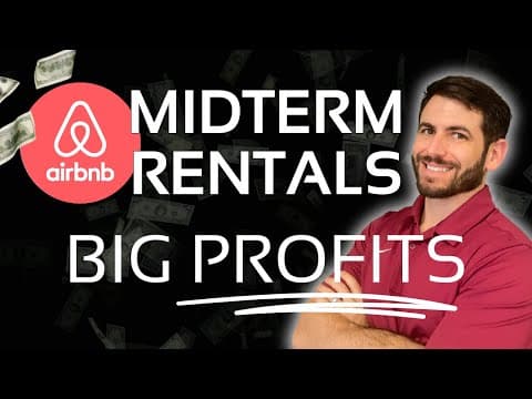 Midterm Rental Mastery Series:  Secrets to Maximum Airbnb Revenue!