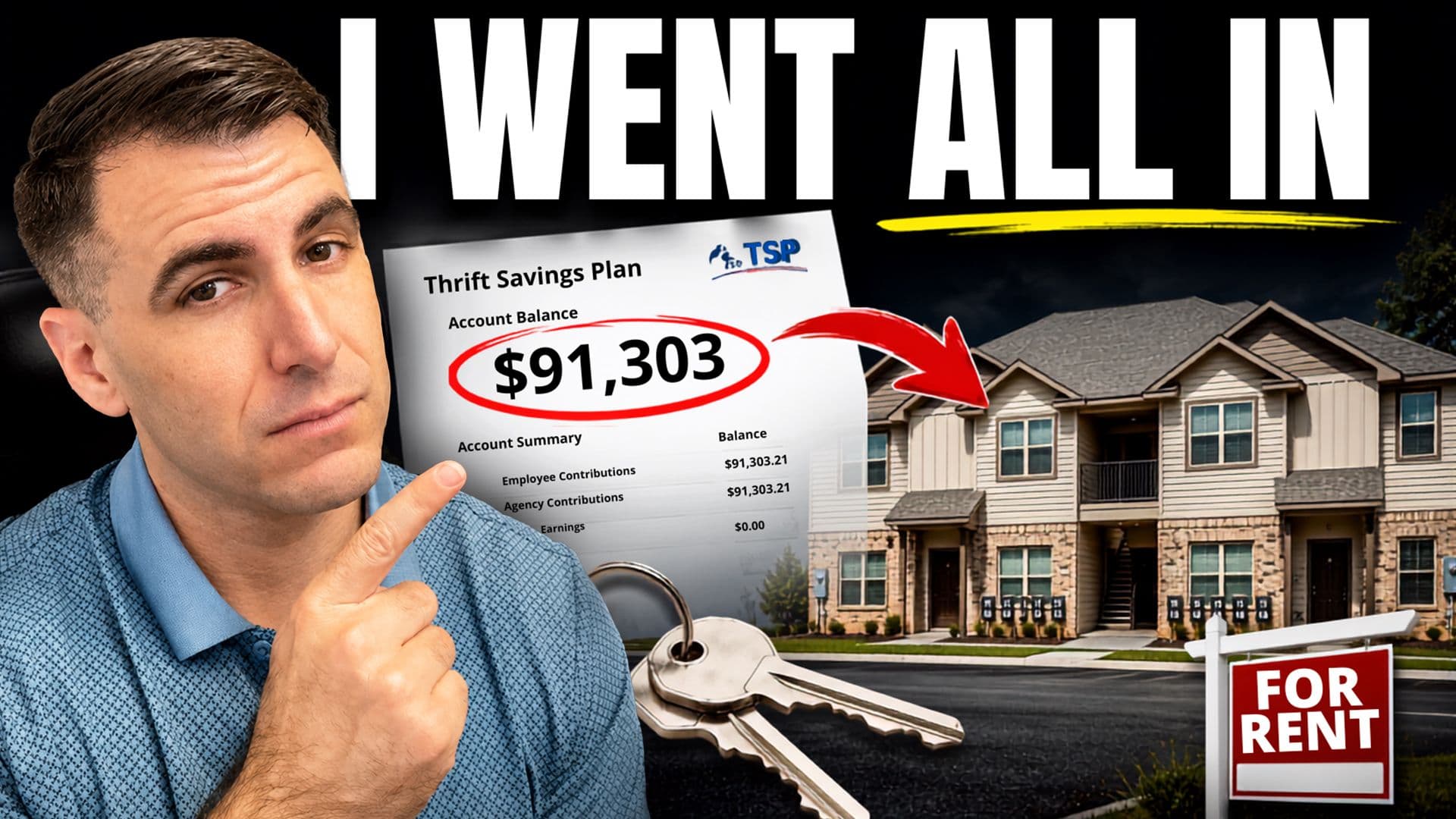 Why I Emptied My Military TSP to Go All-In on Bryan-College Station Real Estate